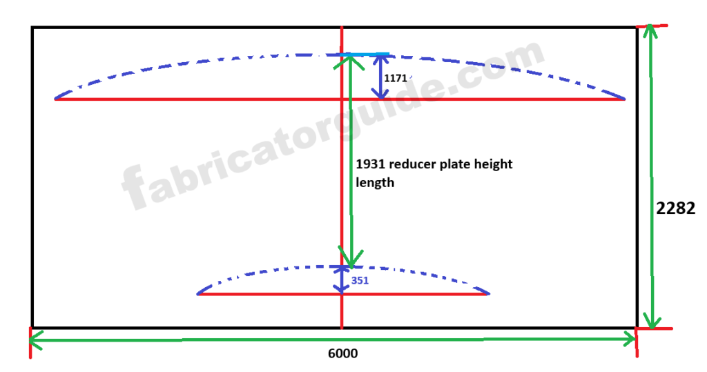 Learn to fabricate plate concentric reducer through layout.
