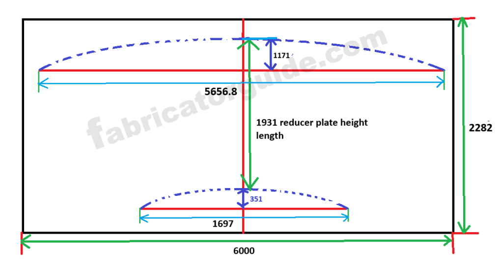 how to fabricate large size concentric reducer with plate