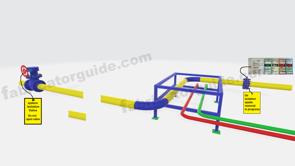 How to pipe joint Refinery plant shutdown work