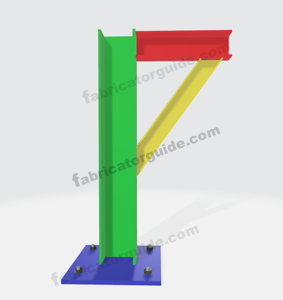 How to fabricate Pipe special c channel bracing support 