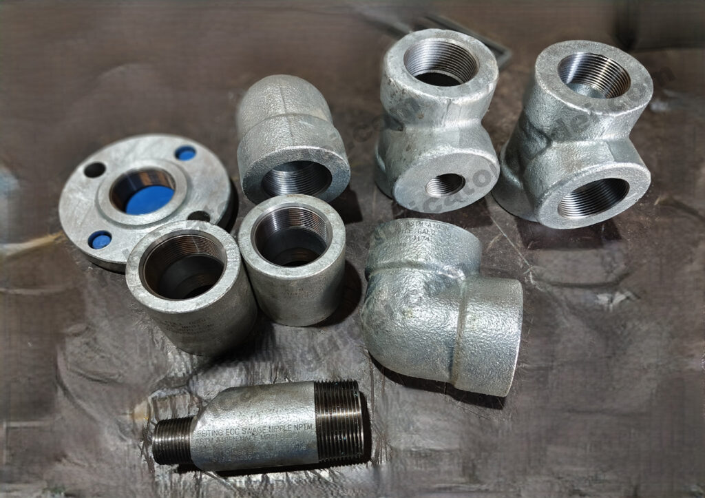 Galvanized pipe fittings