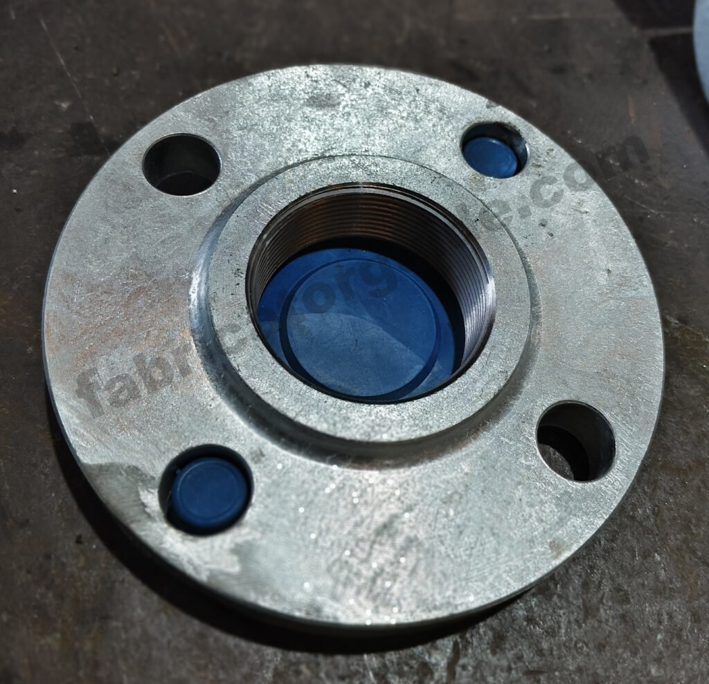 Galvanized threaded Flange