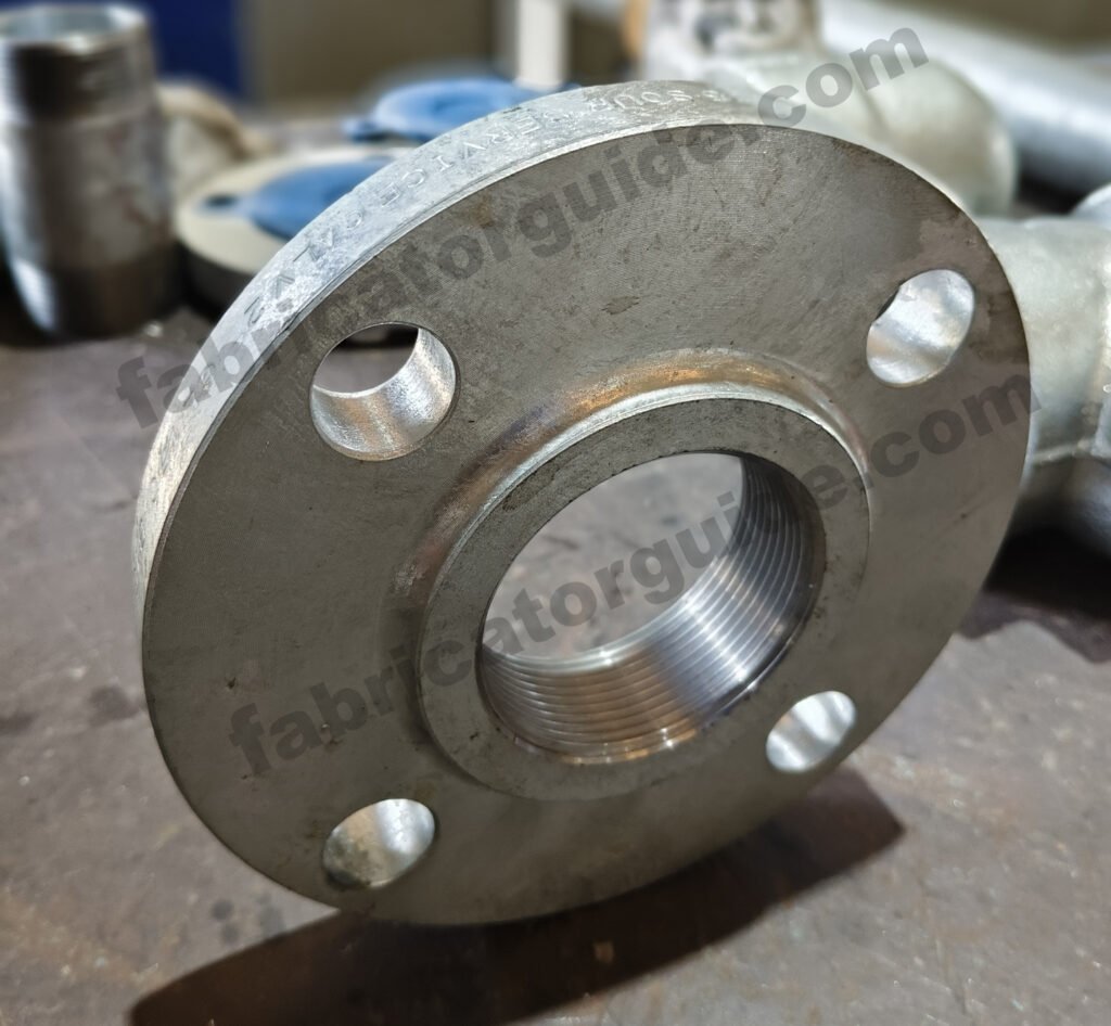 Galvanized Threaded flange