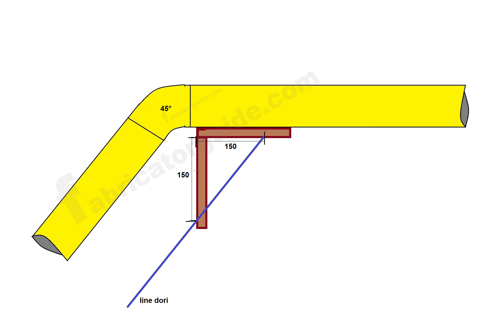 How to check any degree pipe to elbow fitting Pipe fitter formula