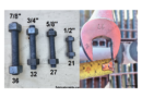 Bolt spanner size calculation formula | How to find spanner size of bolt