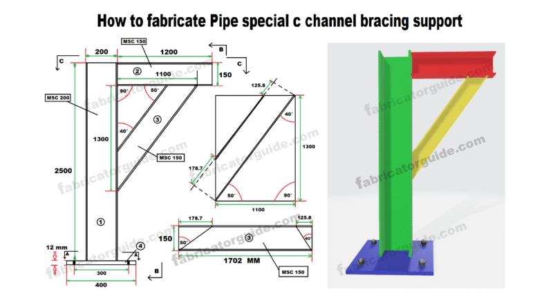 pipe special braising support thumbnail 3