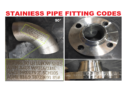 Stainless steel fittings elbow flange code | Pipe fittings metals codes