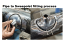 Pipe to Sweepolet fitting process | Wedolet and sweepolet fit up prosess