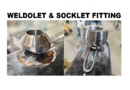 Weldolet and Sockolet fitting process | Pipe to Weldolet fbrication